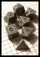 Dice : Dice - Dice Sets - Q Workshop Runic Grey and Black - Ebay Apr 2012